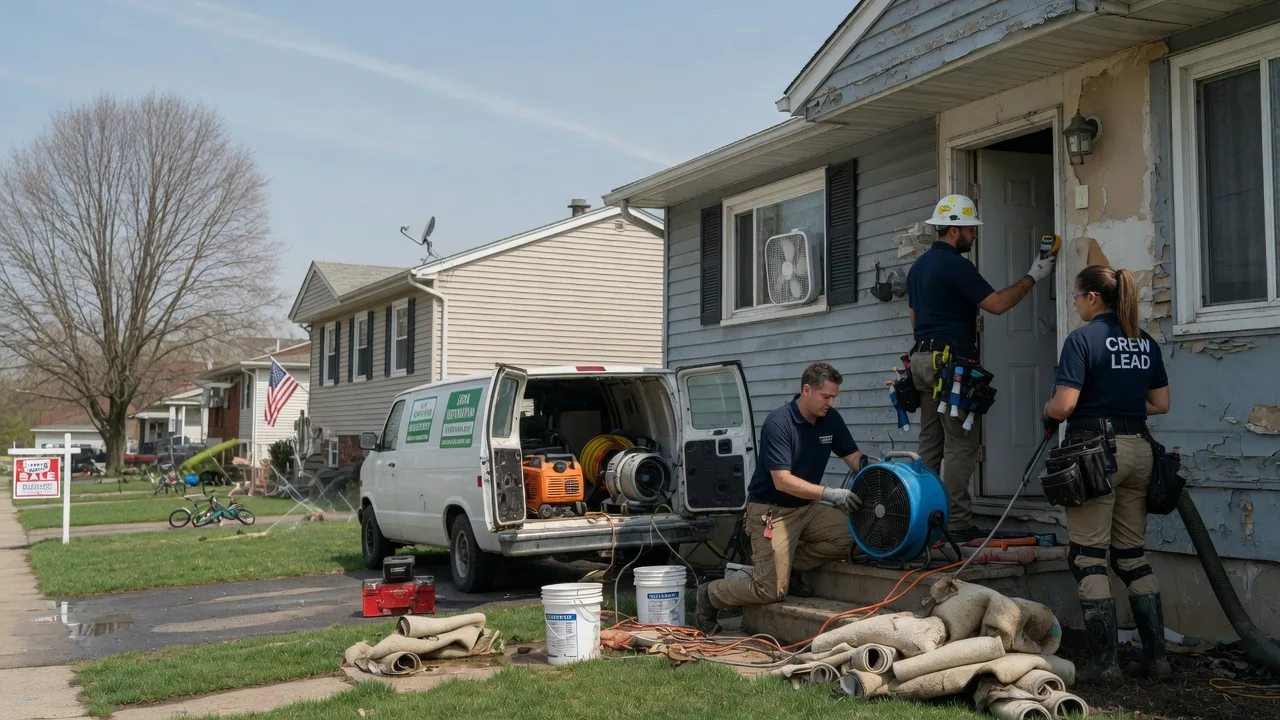 Flood Cleanup in Benton Harbor, MI near me